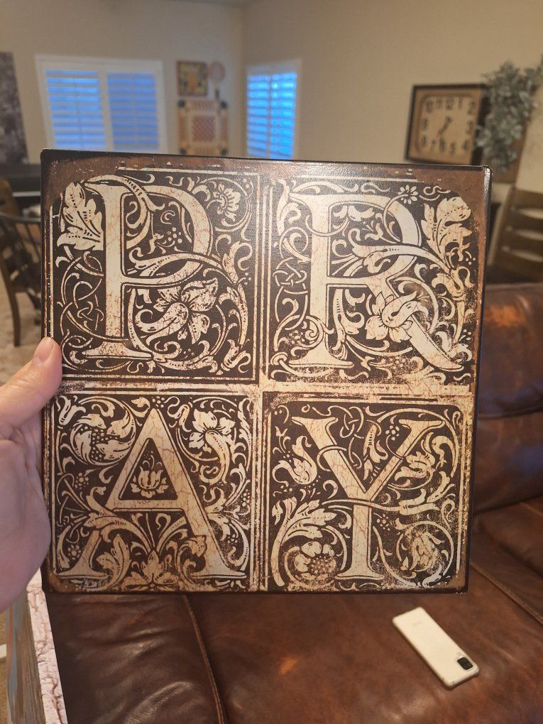 Tin Wall Hanging