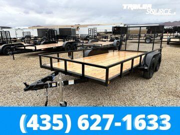 7x16 Built MAX Series Utility Trailer - 7K GVWR