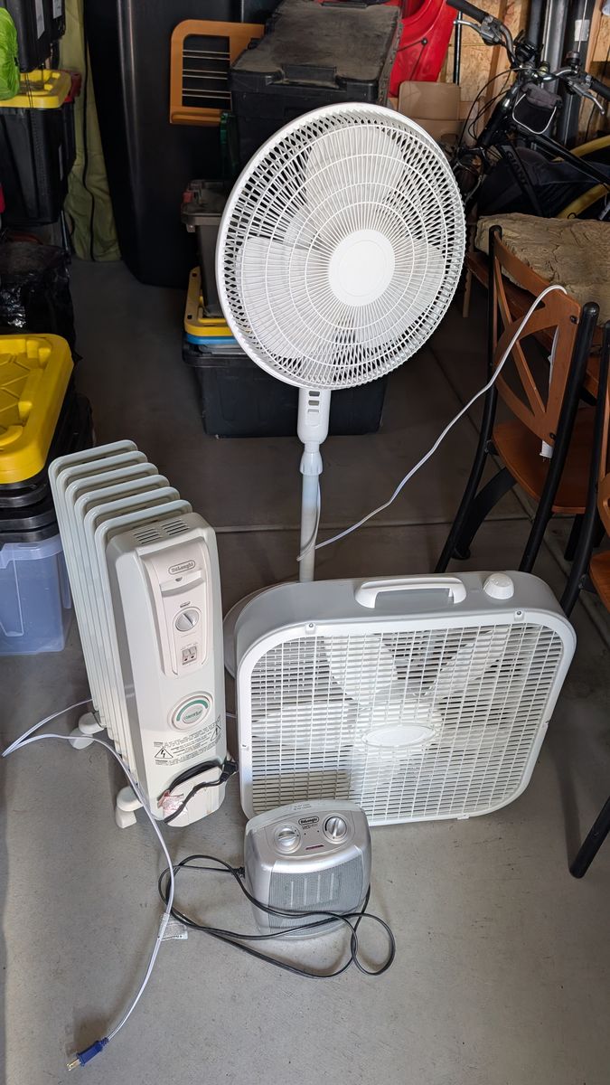 fans and heaters
