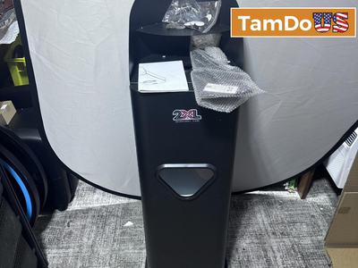 2XL Guardian Sanitizing Wipes Stand, Black