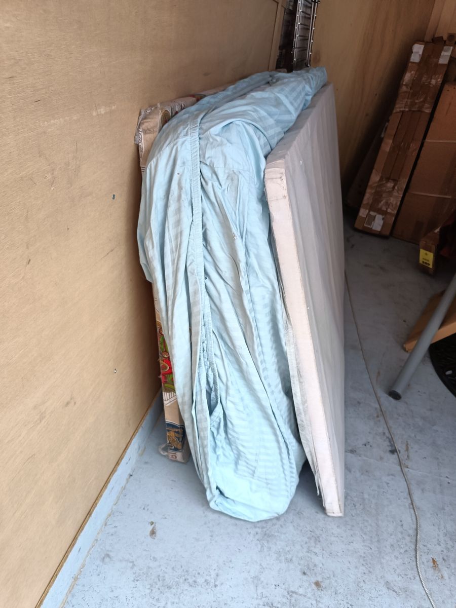 Twin mattress and 2 bunkey boards
