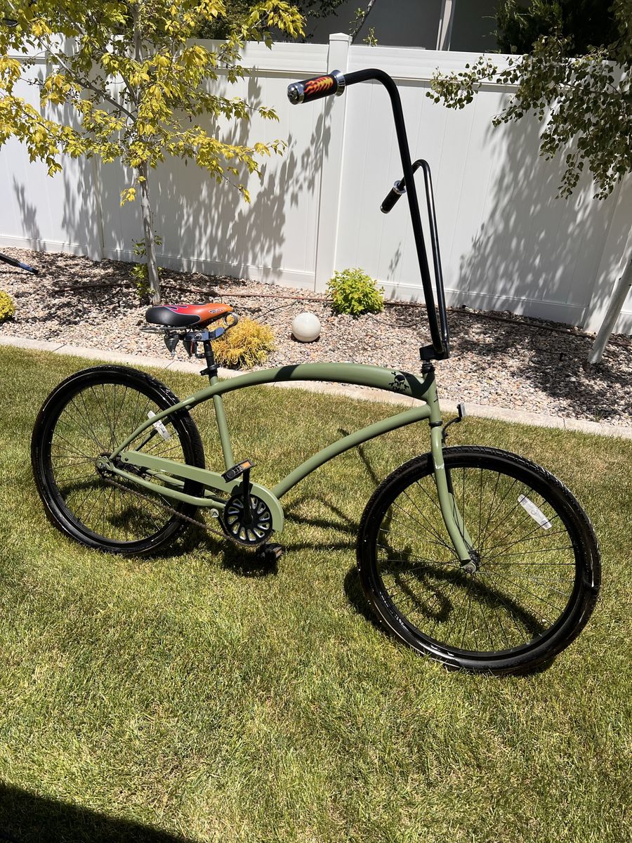 Perfect burning man bike custom built cruiser.