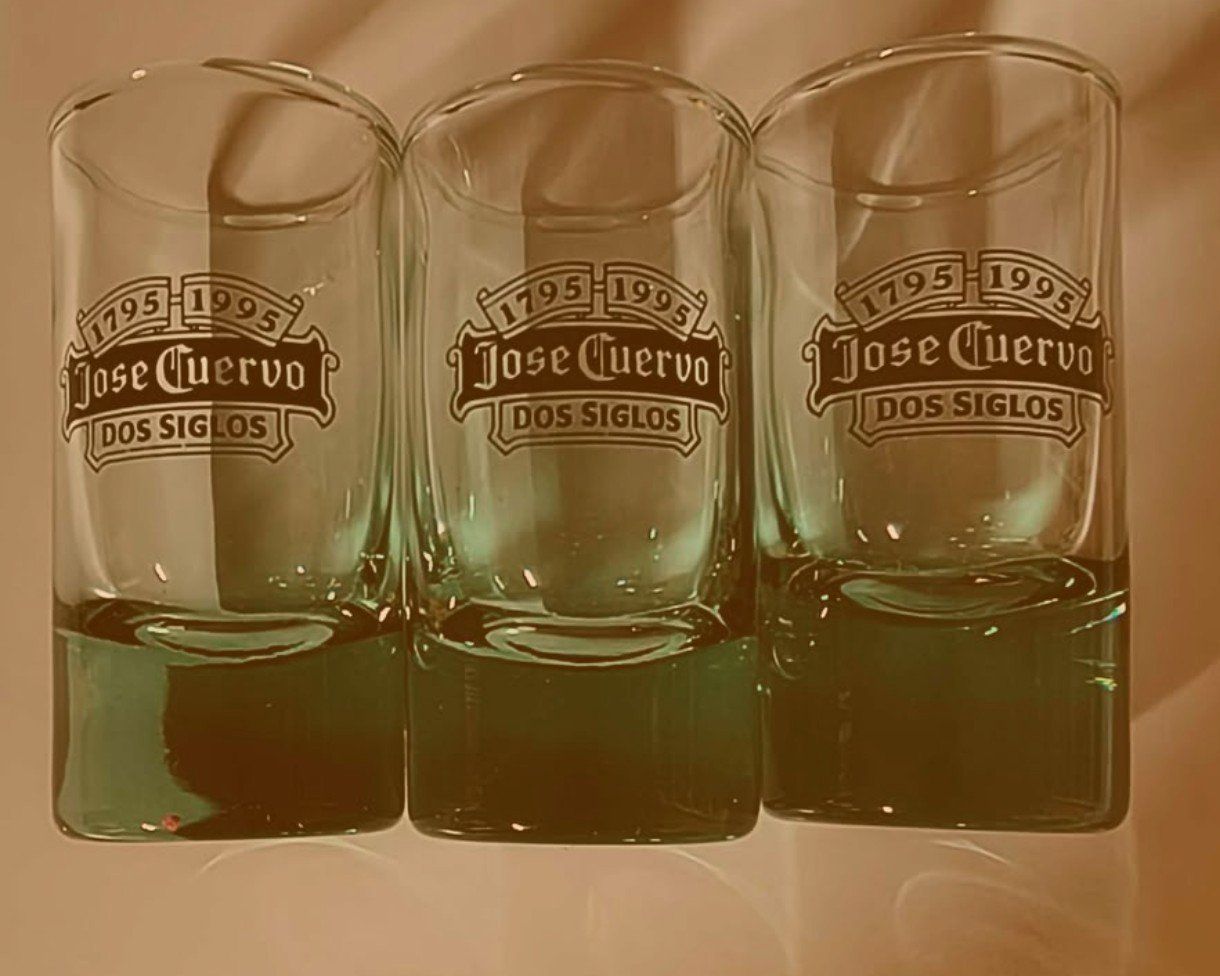 Jose cuervo shot glasses