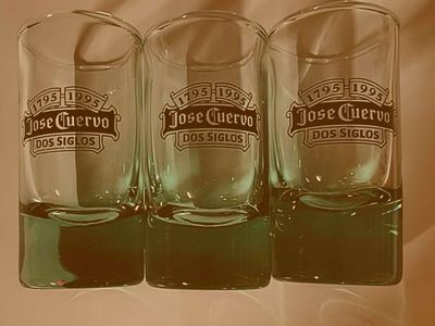 Jose cuervo shot glasses