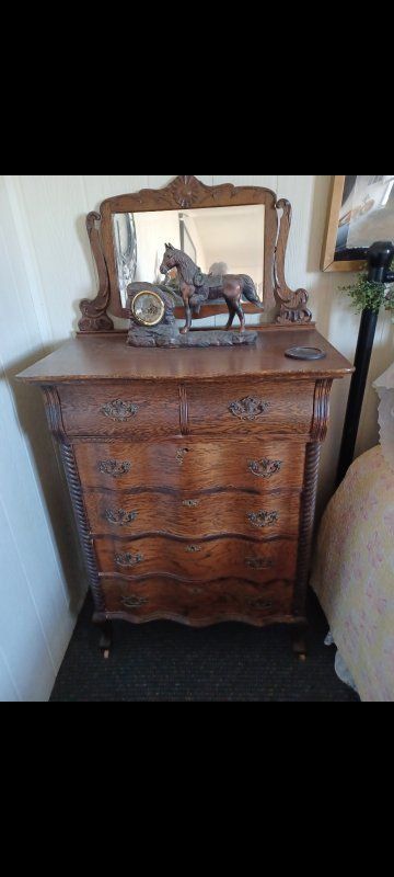 Antique Oak Dresser