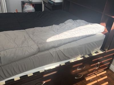 Full bed and frame