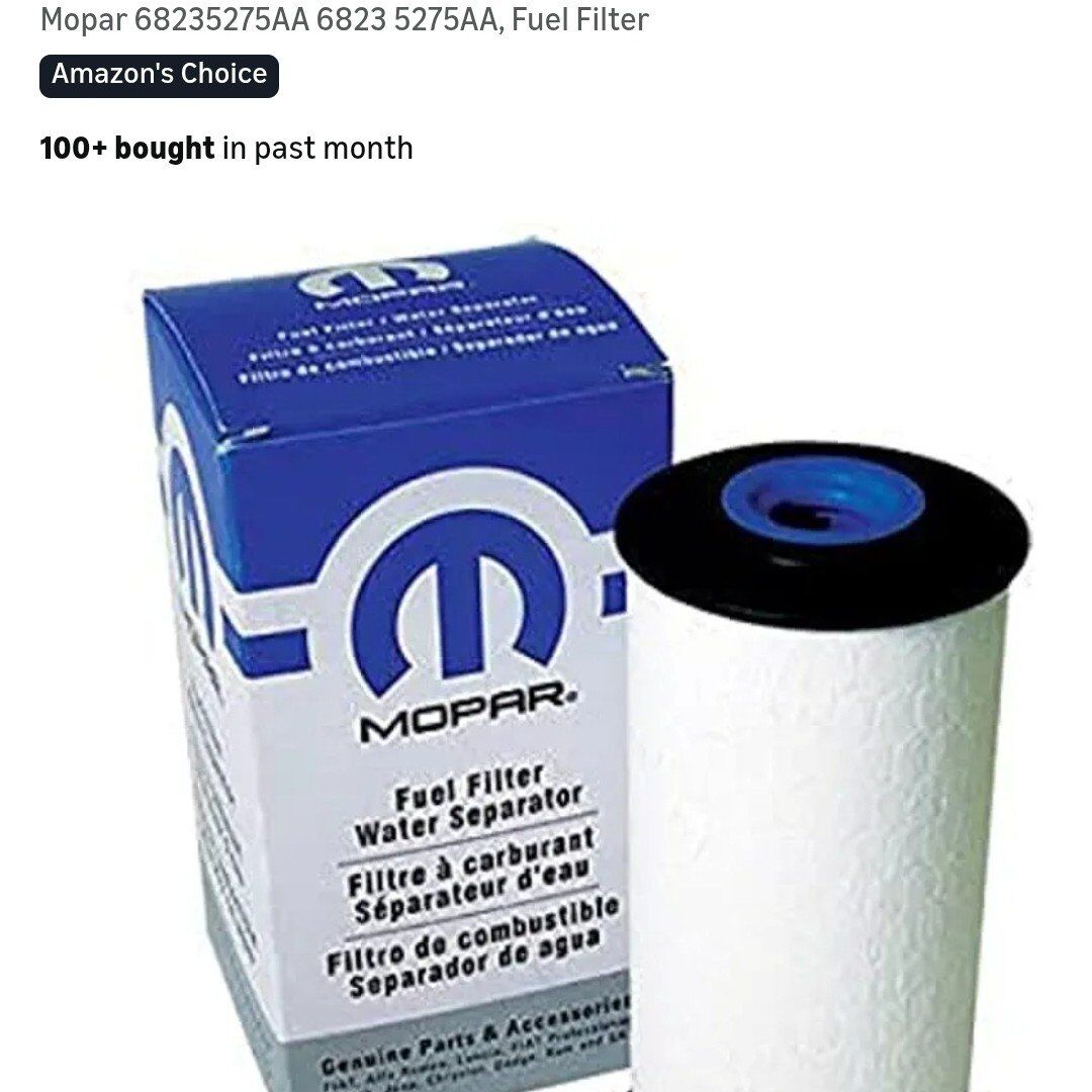 eco diesel fuel filter