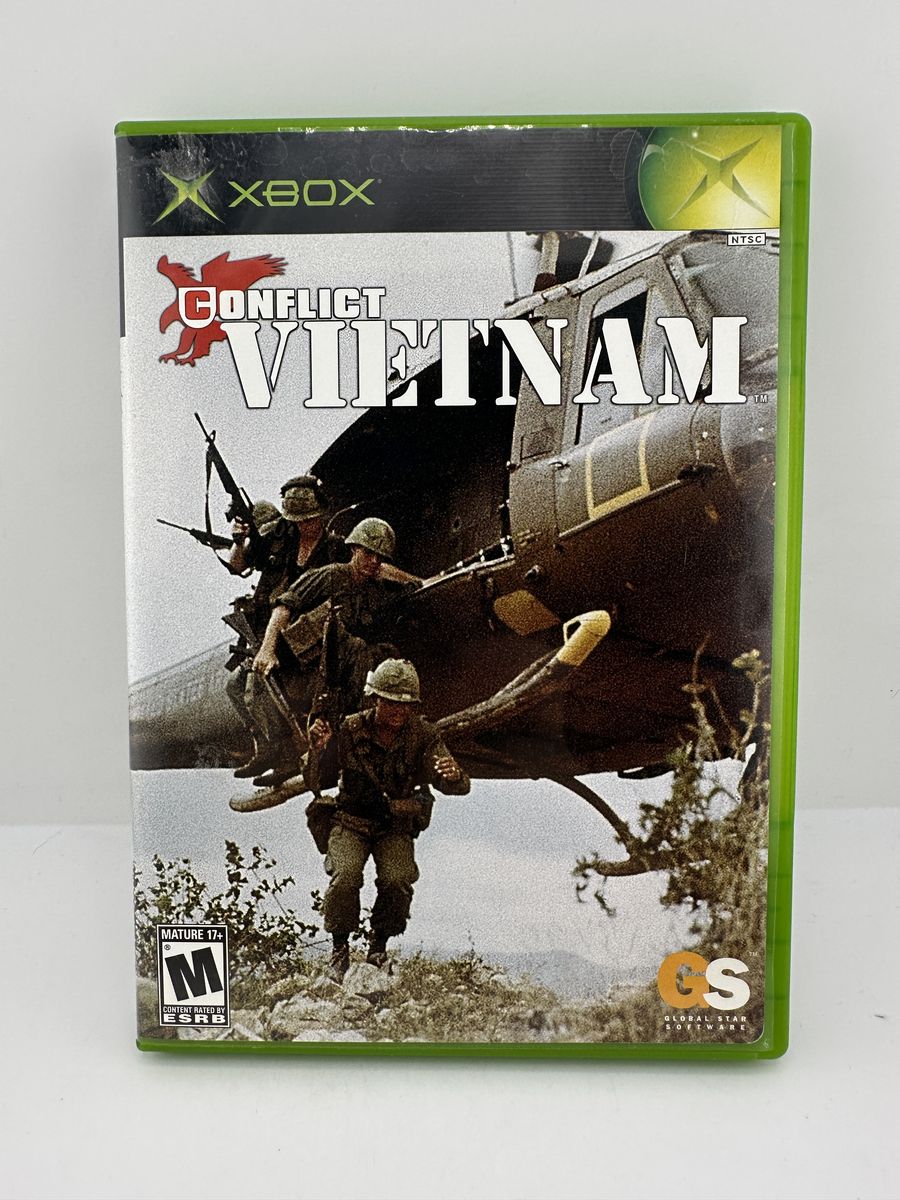 Conflict Vietnam Original Xbox Complete CIB Global Star Software 2004