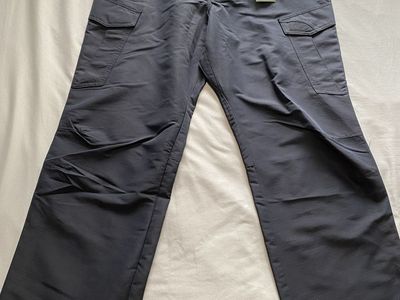 5.11 Tactical Fast-Tac Cargo Pants Mens 36x30 Navy Blue Ripstop #74439
