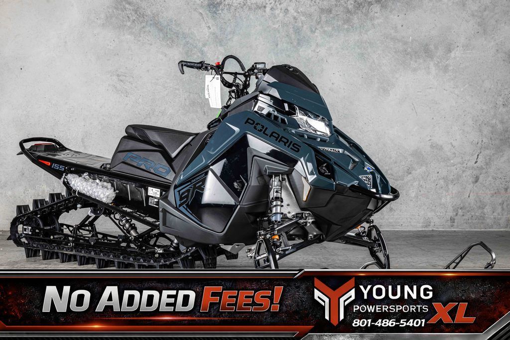 2026 Polaris® Patriot 9R RMK Khaos 155 Gloss Black / Blue Dusk