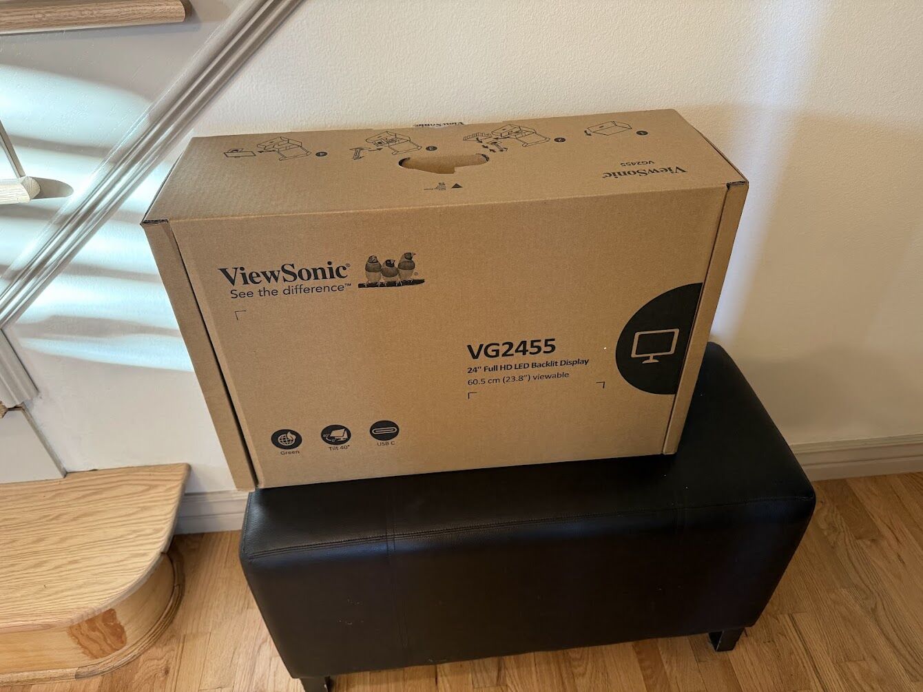 ViewSonic VG2455 24" Business Monitor - $50