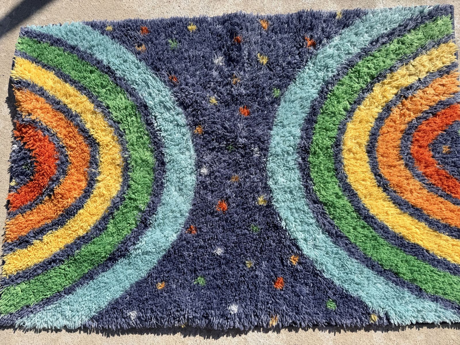 Cute Rainbow 3x4 Area Rug