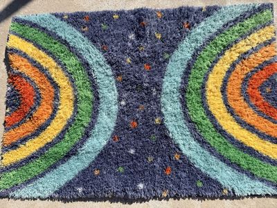 Cute Rainbow 3x4 Area Rug