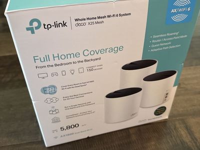 Tp-Link Deco whole home mesh Wi-Fi 6 system