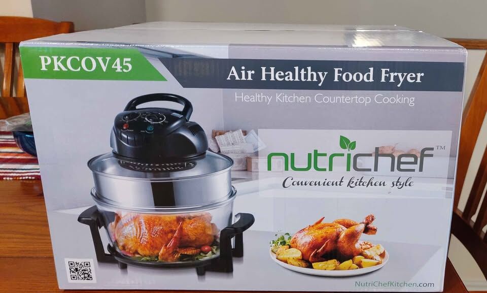 Nutrichef Air Healthy Food Fryer NEW