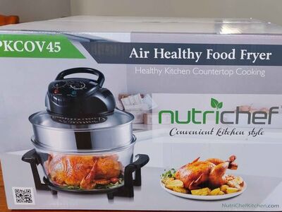 Nutrichef Air Healthy Food Fryer NEW