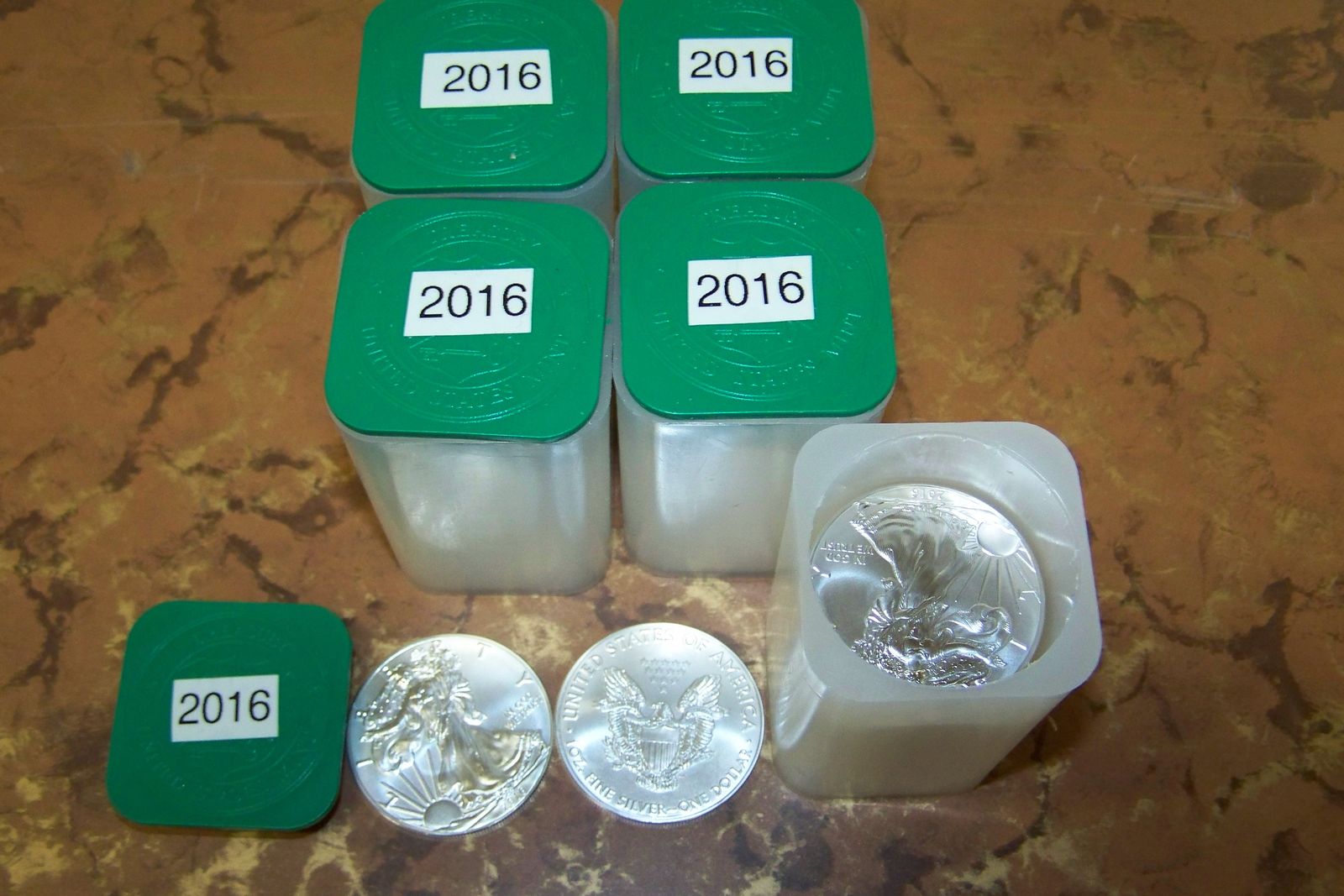 2016 American Silver Eagles