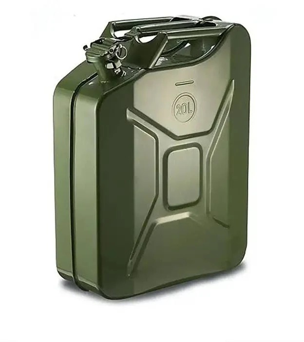 Six Gas or Fuel Cans-Nato 5 gallon and Mr Heater Portable Buddy