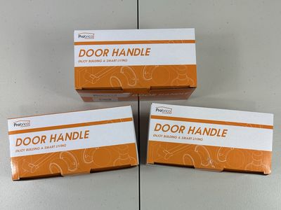 3-Pack Probrico Door Knob Set - Satin Nickel