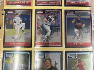 2004-2007 Baseball trading cards