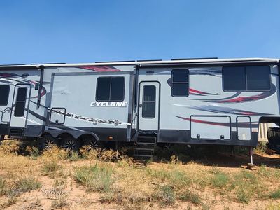 2016 Heartland Cyclone 4000 Toy Hauler — Custom Off-Grid Build, Triple Axle