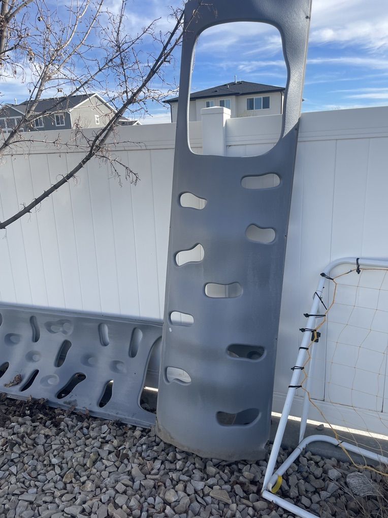 8 Foot Tall Lifetime Rockwall