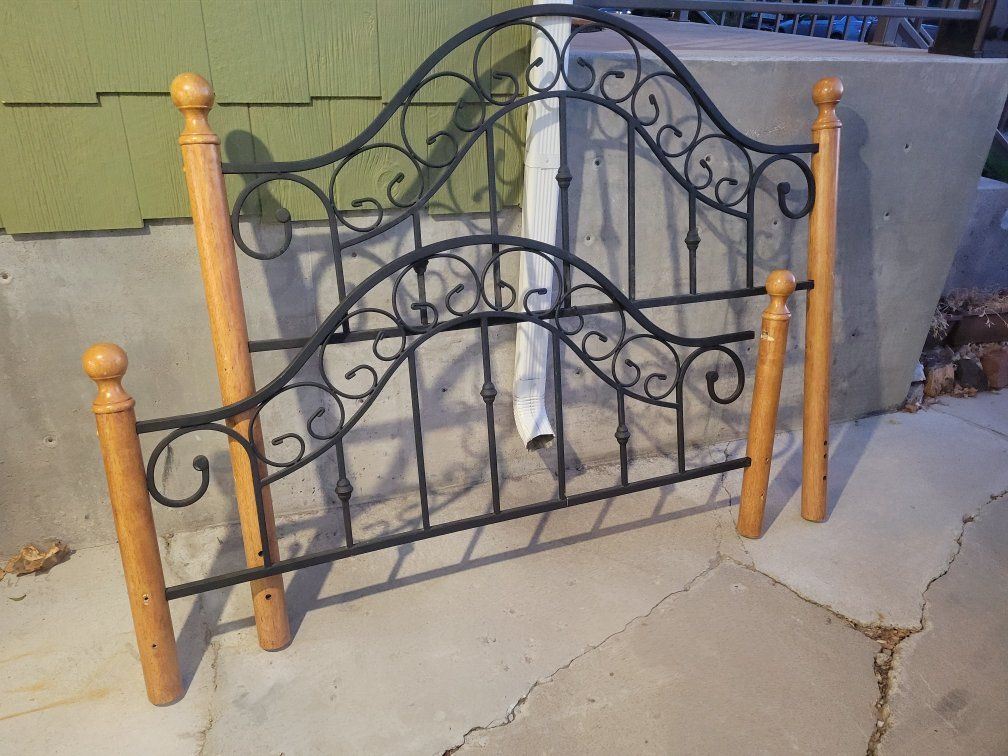 Bed head board and foot board