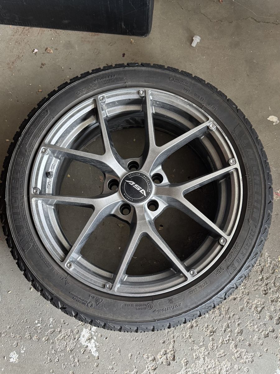 Tesla Model 3 Wheels and Snow Tires