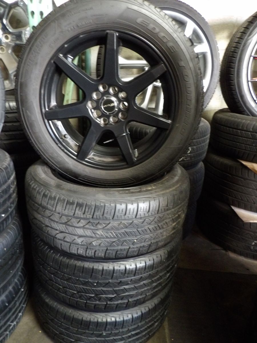 SET OF USED RACELINE TOURING WHHELS 16" INCH 205/55R16