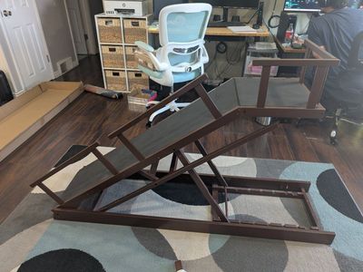 $30 OBO. Adjustable, Portable & Foldable Wooden Pet Ramp