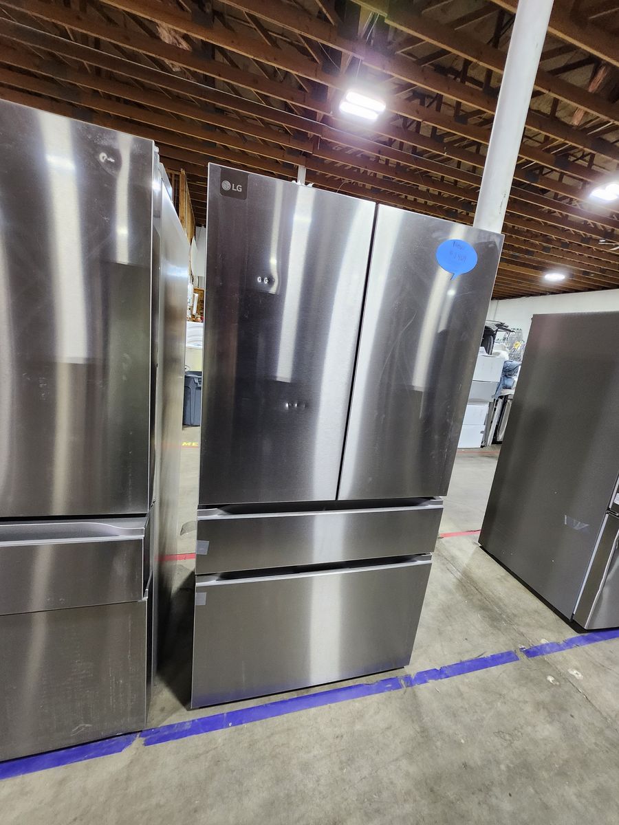 Brand New! LG Stainless Steel French Door Refrigerator with Double Freezer Drawers