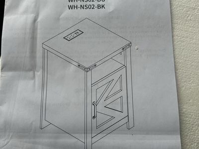2 Brown End Tables - New In Box Never put together