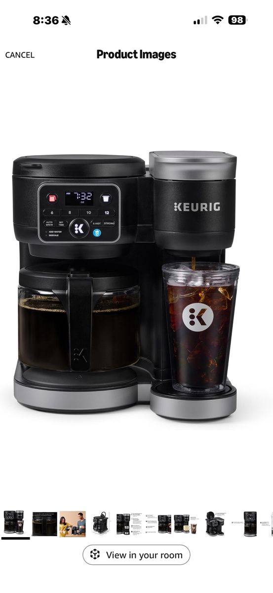 Keurig K-Duo Hot & Iced Single Serve & Carafe