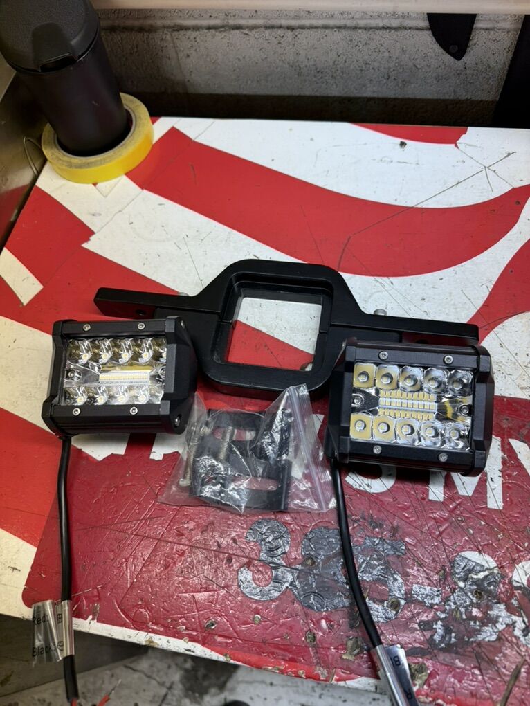 Night Lights Two Piece 4 Inch 60 W Led Lights