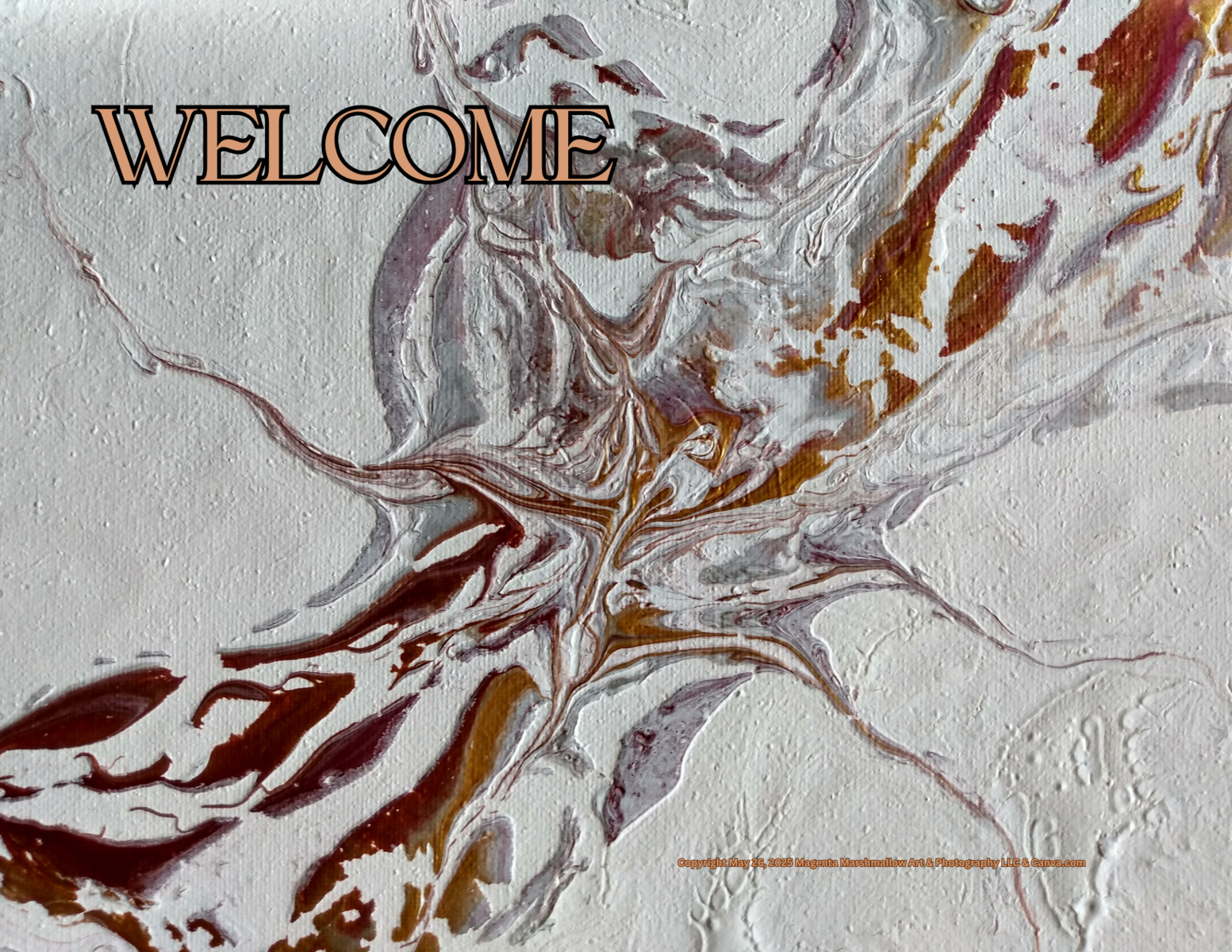 Copper Design - Welcome Rug / Doormat
