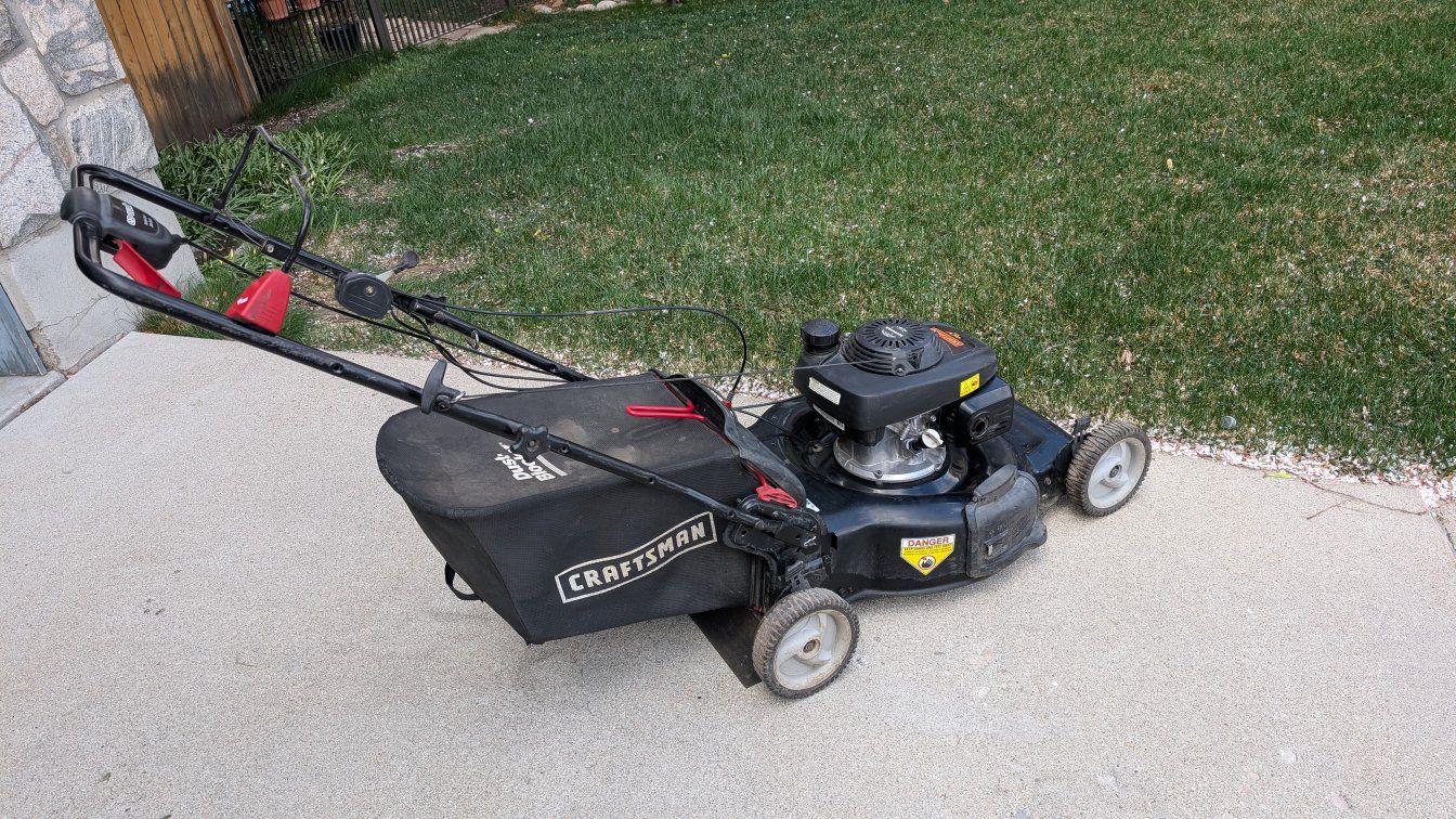 21" Craftsman Gas Lawn Mower with Honda Engine