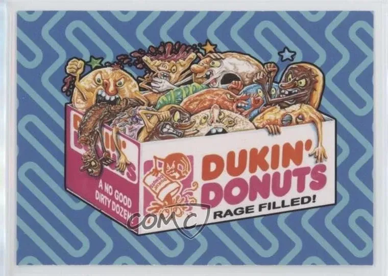 2017 Topps Wacky Packages 50th Anniversary Best of the '00s Dukin' Donuts d8k