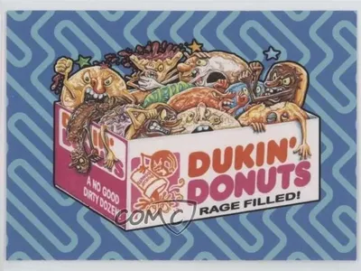 2017 Topps Wacky Packages 50th Anniversary Best of the '00s Dukin' Donuts d8k