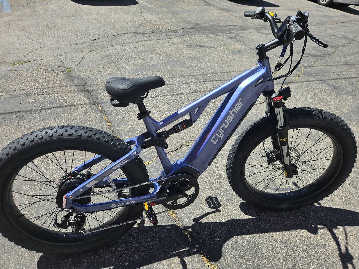 Cyrusher "Rover" E-Bike, Blue