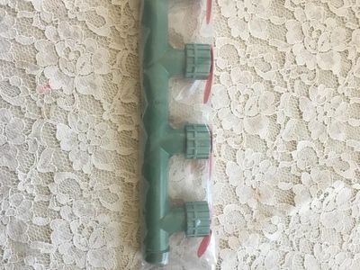 Orbit WaterMaster 4-Port Sprinkler Manifold with Unions - 1" Inlet/Outlet