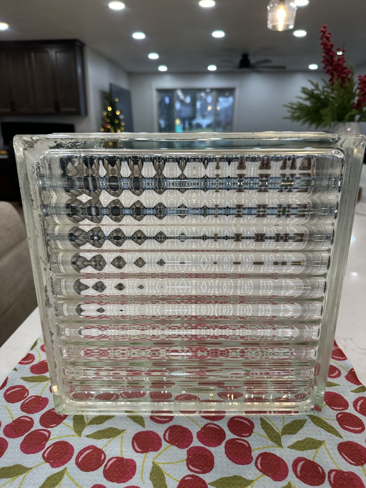 Vintage glass blocks