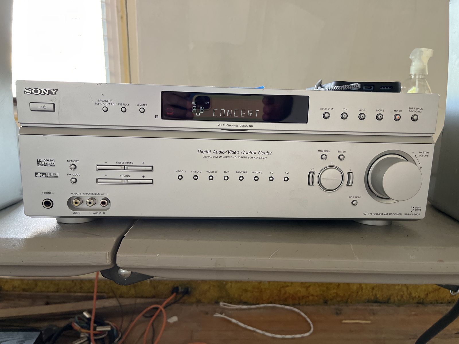 Sony A/V Receiver Six Channel Str-k9900p