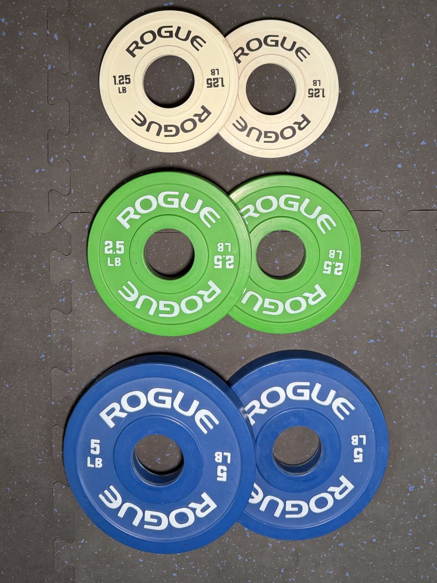 Rogue 17.5lb Change Plate Set – Like New