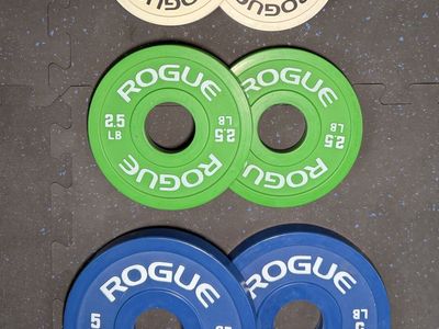 Rogue 17.5lb Change Plate Set – Like New