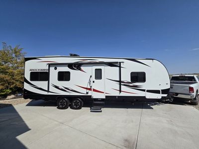 2017 Forest River Shockwave Toy Hauler Travel Trailer
