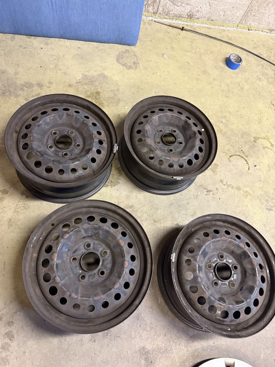 16 inch steel wheel set