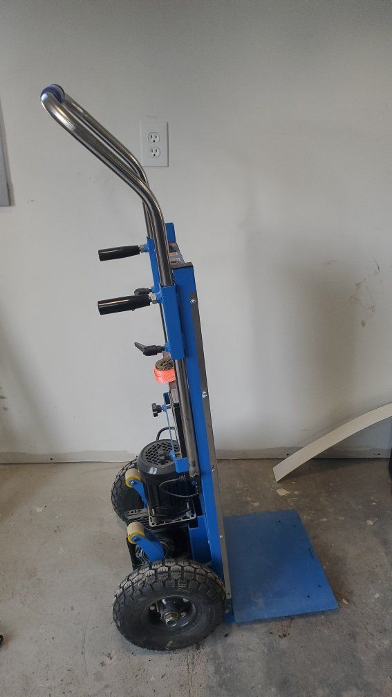Electric stair climbing dolly/ hand truck