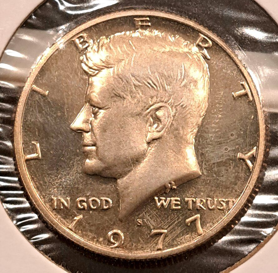 1977 S Proof Kennedy Half Dollar Coin