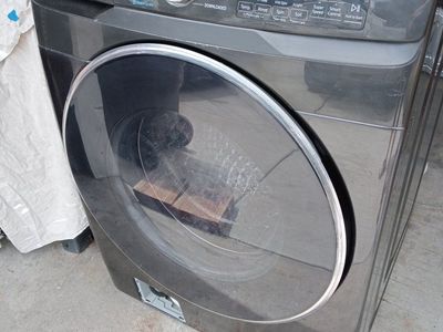 Samsung Front Load Washing Machine - Black Stainless Steel