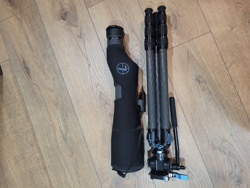 Leupold SX-4 20-60x80 Spotting Scope + Sirui AT124